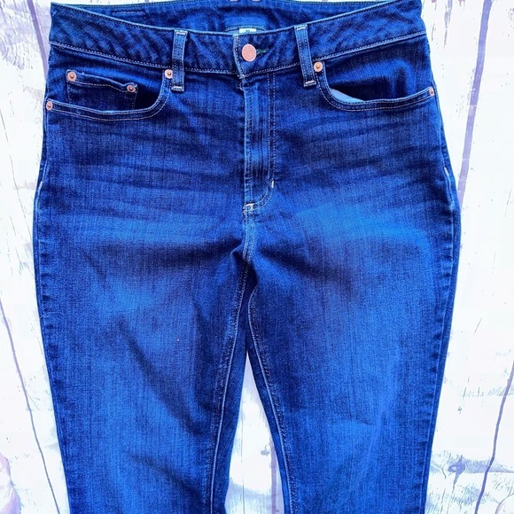 NWOT Women’s Size 10R LL Bean Beanflex Favorite Fit Denim Blue Jeans - Picture 2 of 9